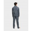 Pyjamassæt af flannel - Navy