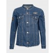 Foxy Denim Jacket - Denim Blue