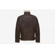 Axel Classic Pile Suede Jacket - Coffee