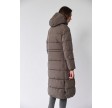 Savannah Long Puffer Coat - Mole