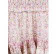Marna peony flower skirt - off white