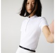 Womens Lacoste Slim fit Stretch Cotton Pique Polo Shirt 