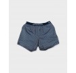 Woven Cotton Boxershorts, black striped 