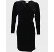 Dagmar Velvet Dress, Black