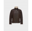 Axel Classic Pile Suede Jacket - Coffee
