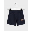 Archive shield sweat shorts - navy