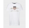 Gant archieve shield t-shirt - Hvid