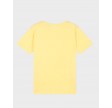 Boys' Crew Neck Cotton Jersey T-shirt - Gul