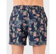 Flower swim shorts - navy