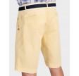 Belted bermuda shorts - Lys gul