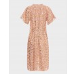 Soffy kjole - Pink/guld