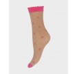 Hype The Detail nylonsok med H-logo - Pink/nude