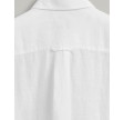 Linen chambray shirt - Hvid