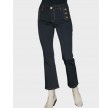Lido button jeans - Navyblå