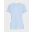 Women light organic T-shirt - Polar blue