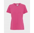 Women light organic T-shirt - Bubblegum pink