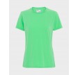Women light organic T-shirt - Spring green