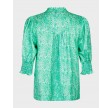 Diana ditsy glow blouse - grøn