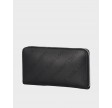 K/punched continental wallet - Black