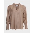 Konnie new blouse - Gylden brun