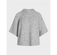 Moto shortie knit - Light grey