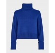Mero Crop Knit - New Blue