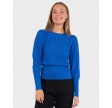 Dary lyrex knit blouse - Blå