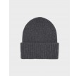 Merino wool hat - Lava grey