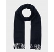 Solid Wool Scarf, Navy