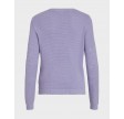 Vidalo o-neck l/s knit - Sweet lavender