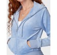 Robertson classic zip hoodie - Della robia blue