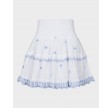 Lando skirt - White/blue