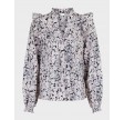 Hama Sweet Floral Blouse - Black