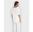 Olivia Crochet Shirt - Hvid