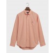 Gant Cotton Linen skjorte - Apricot Orange