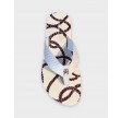 Tommy Robe M Wedge Sandal - Feather White