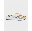 Tommy Robe M Wedge Sandal - Feather White