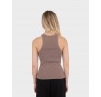 Willy Knitted Top - Dusty Brown