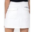 Performance skirt w. shorts - White