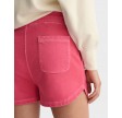 Relaxed Sunfaded Shorts - Magenta Pink