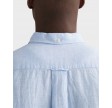 Reg Linen SS Shirt - Capri Blue