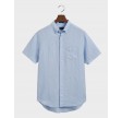 Reg Linen SS Shirt - Capri Blue