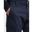 Relaxed fit cargo shorts - Marine