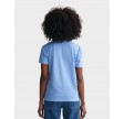 Sunfaded C-Neck SS T-shirt - Gentle blue