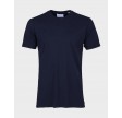 Classic organic T-shirt - Navy blue