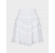 Donna S Voile Skirt - Hvid