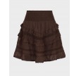 Donna S Voile Skirt - Mocca