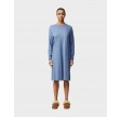 Angelica Cotton Hightgown - Blue