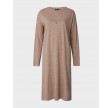 Angelica Cotton Hightgown - Brown