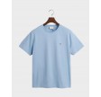 Gant T-shirt - Capri blue
